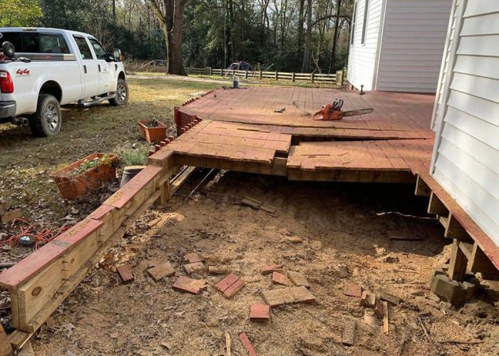 Small Deck Removal