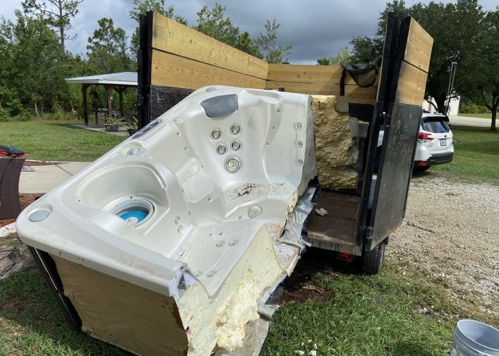 Hot Tub Removal In McKinney TX