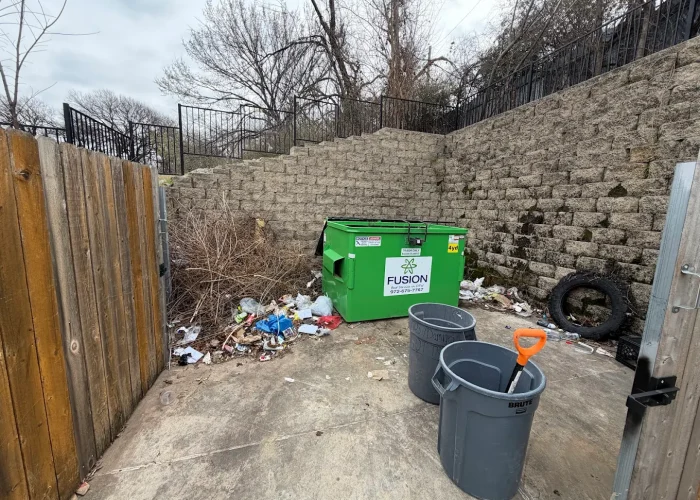 Dumpster Overflow Cleanup