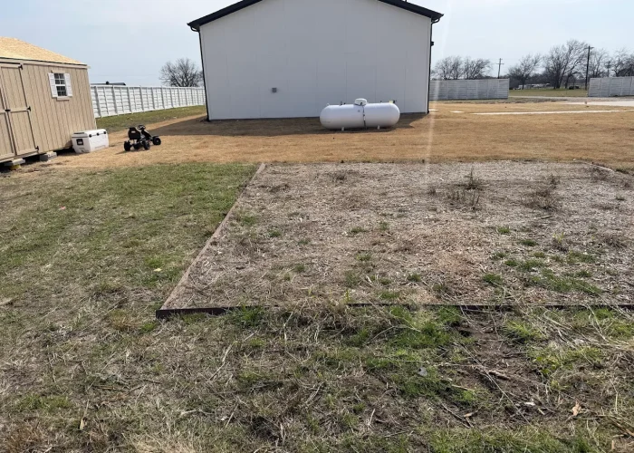 Storage Shed broken Down and hauled away